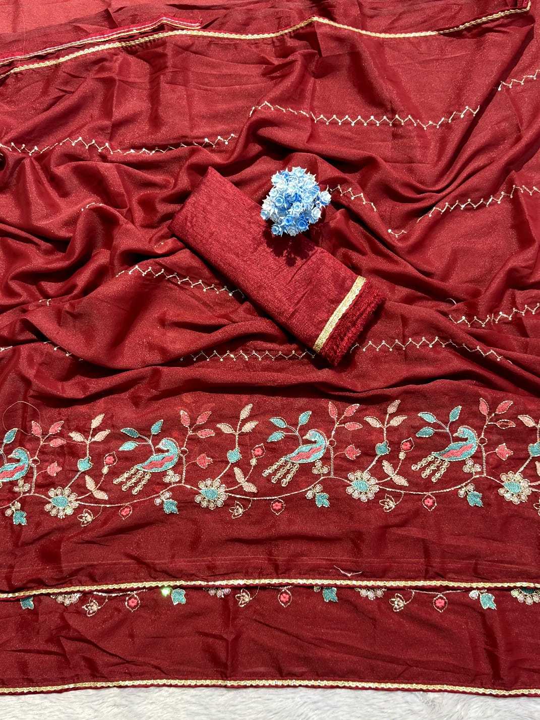 YNF Wholesale Georgette Georgette Sarees  | Surat Manufacturer