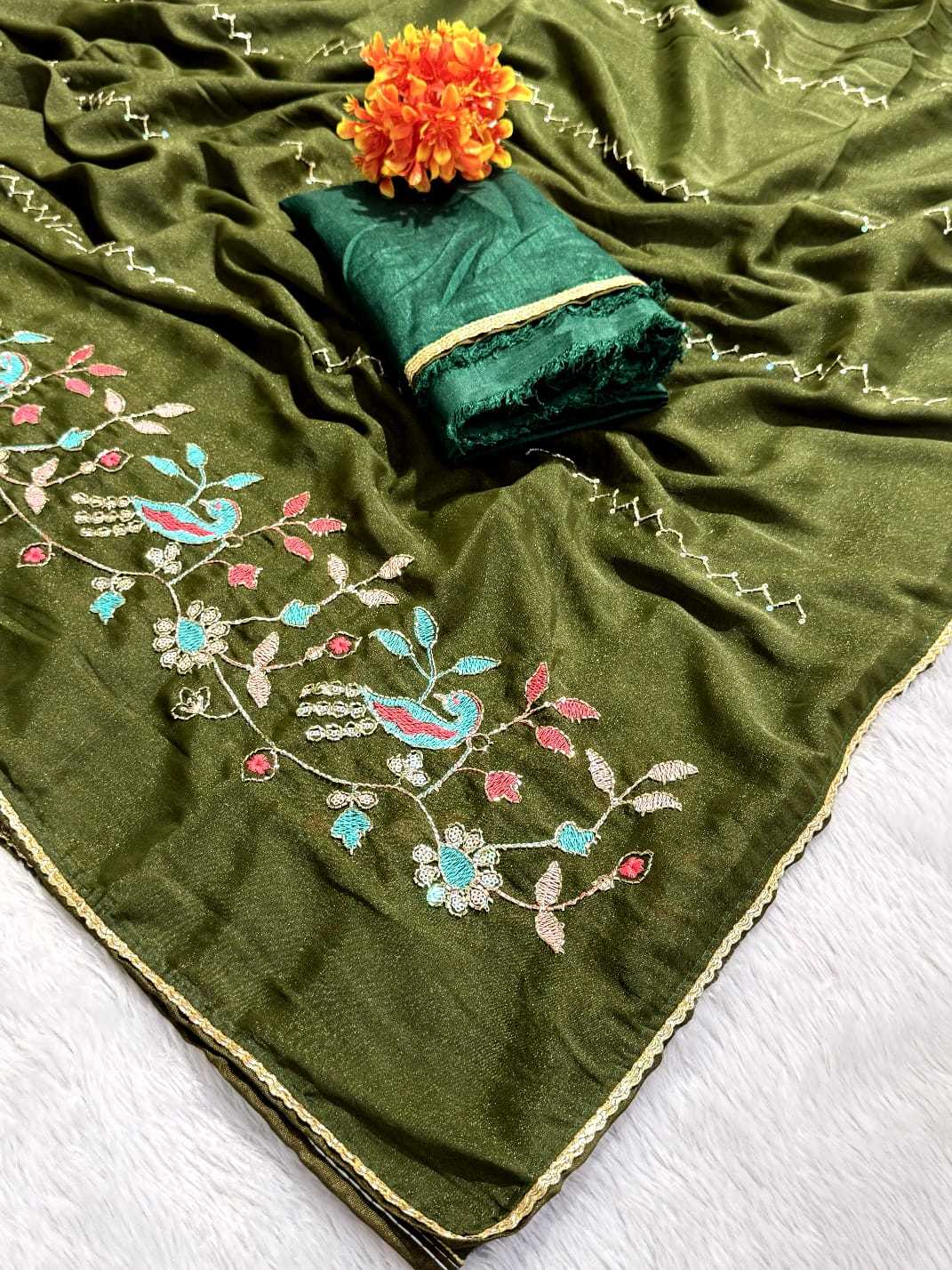 YNF Wholesale Georgette Georgette Sarees  | Surat Manufacturer