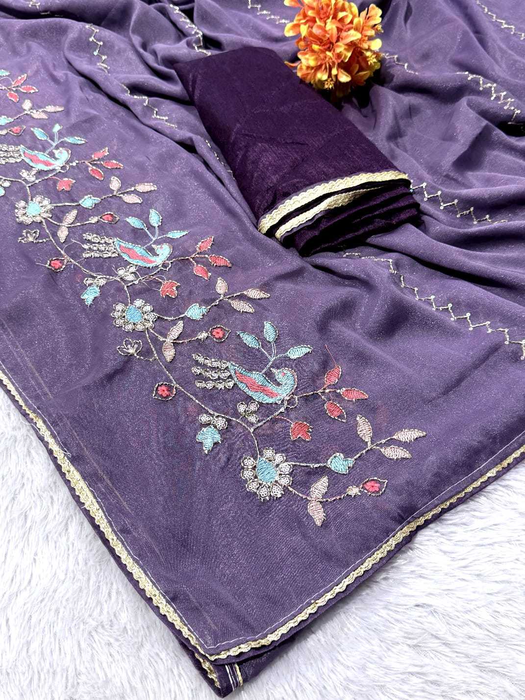YNF Wholesale Georgette Georgette Sarees  | Surat Manufacturer