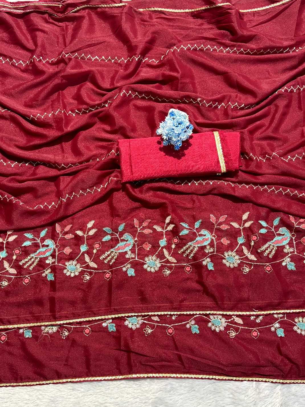 YNF Wholesale Georgette Georgette Sarees  | Surat Manufacturer