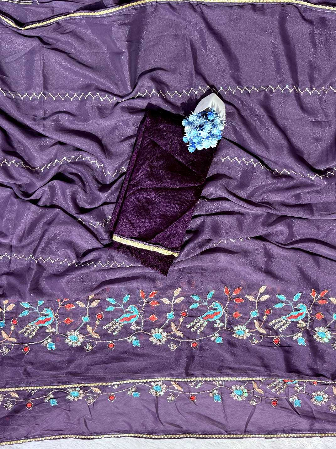 YNF Wholesale Georgette Georgette Sarees  | Surat Manufacturer
