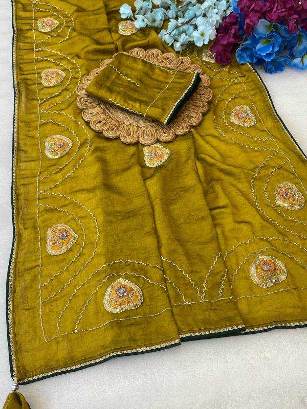 YNF Wholesale Crunchi Designer Sarees  | Surat Manufacturer
