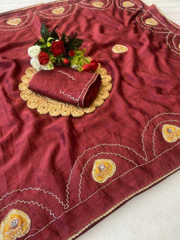 YNF Wholesale Crunchi Designer Sarees  | Surat Manufacturer