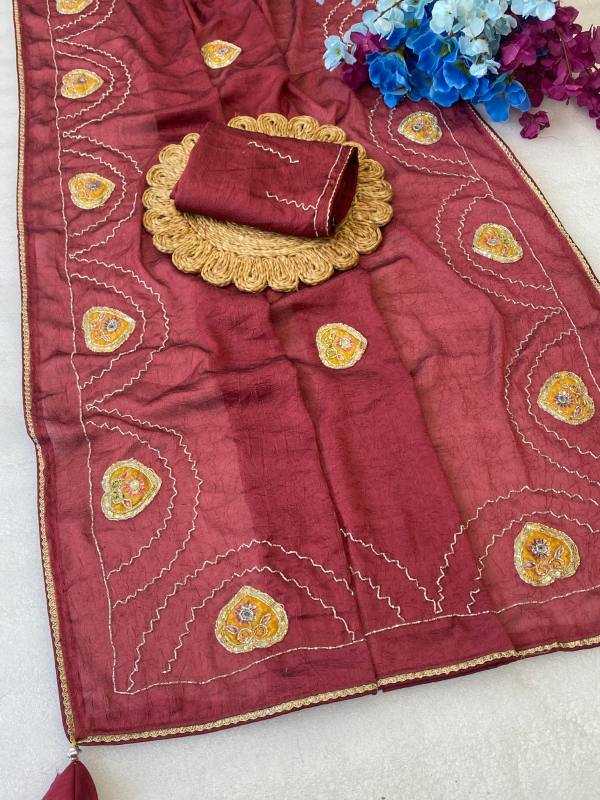 YNF Wholesale Crunchi Designer Sarees  | Surat Manufacturer