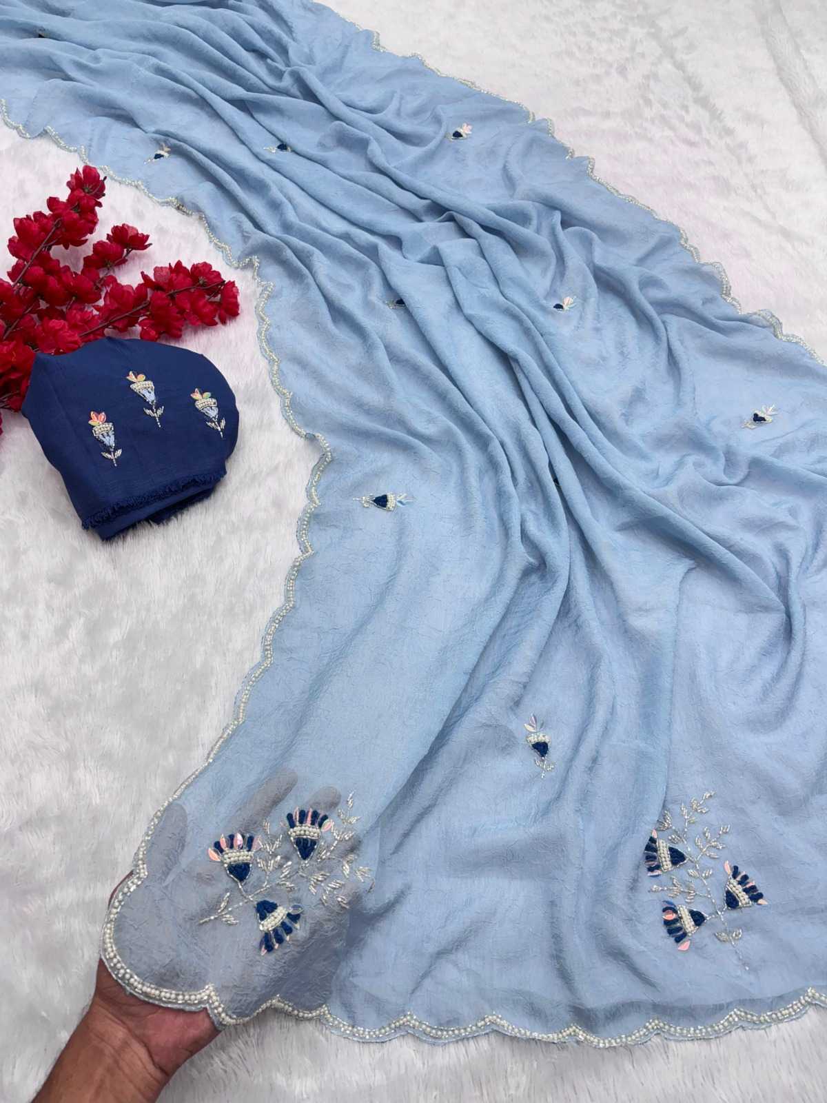 YNF Wholesale Fancy Designer Sarees  | Surat Manufacturer