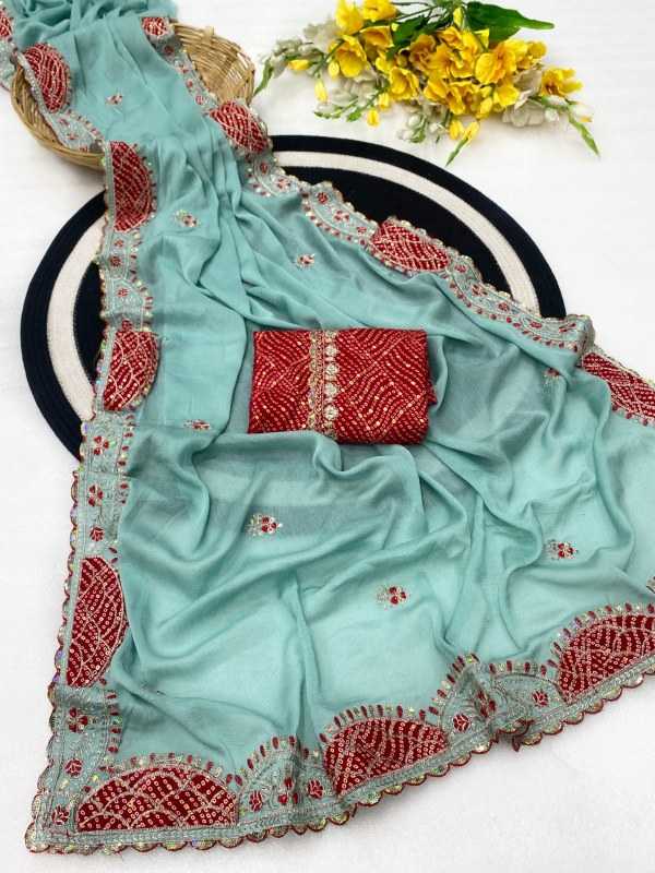 YNF Wholesale Crunchi Sequence Sarees  | Surat Manufacturer