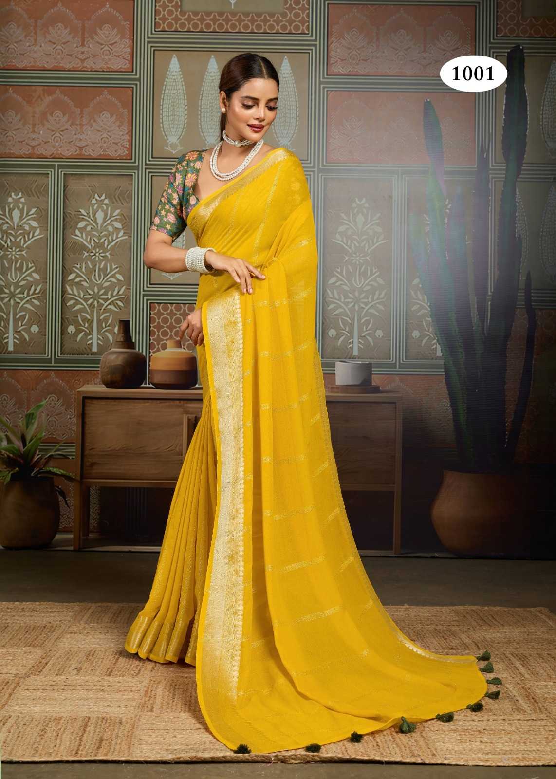 YNF Wholesale Tussar Silk Designer Sarees  | Surat Manufacturer