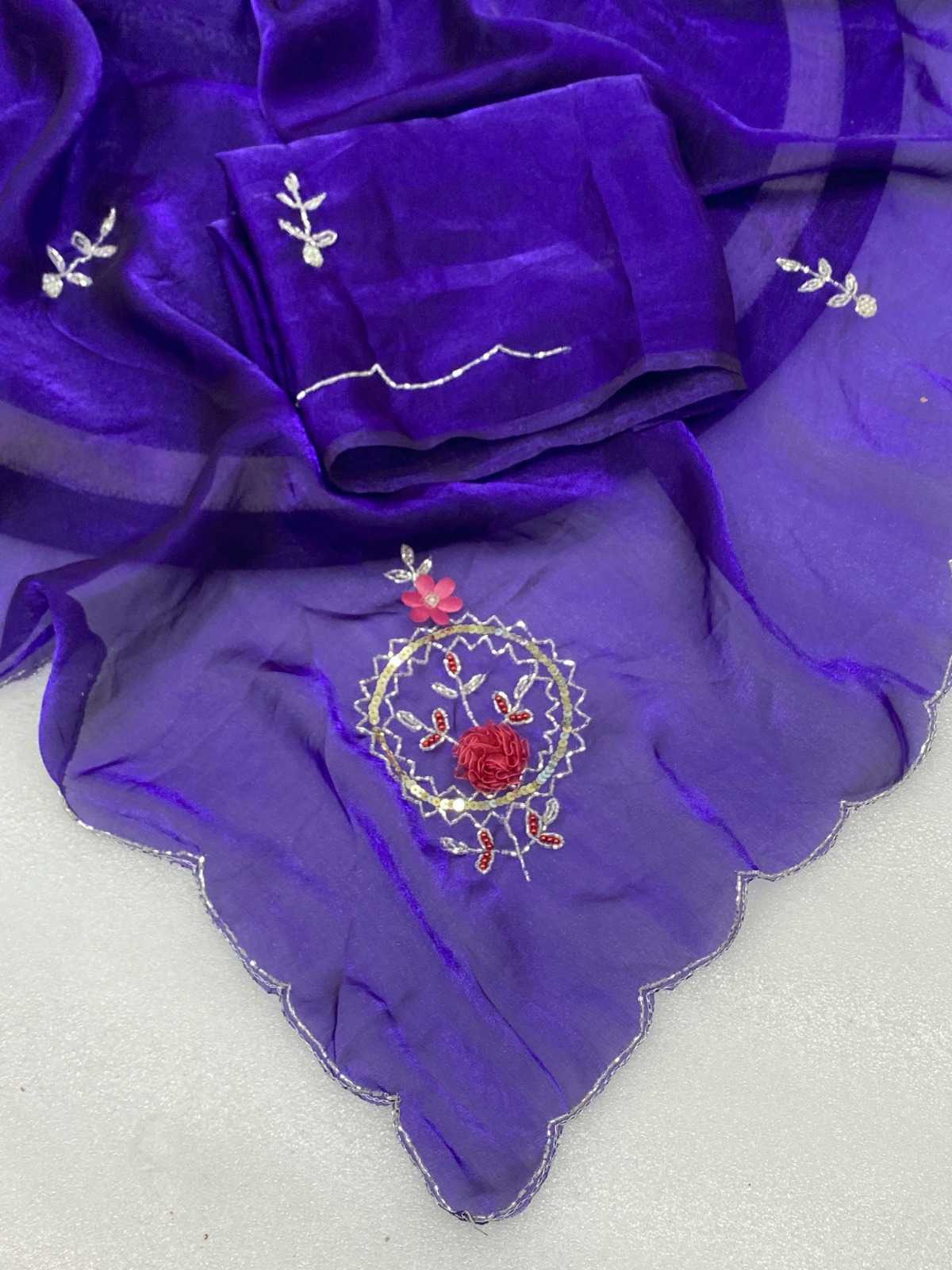 YNF Wholesale Satin Sequence Sarees  | Surat Manufacturer