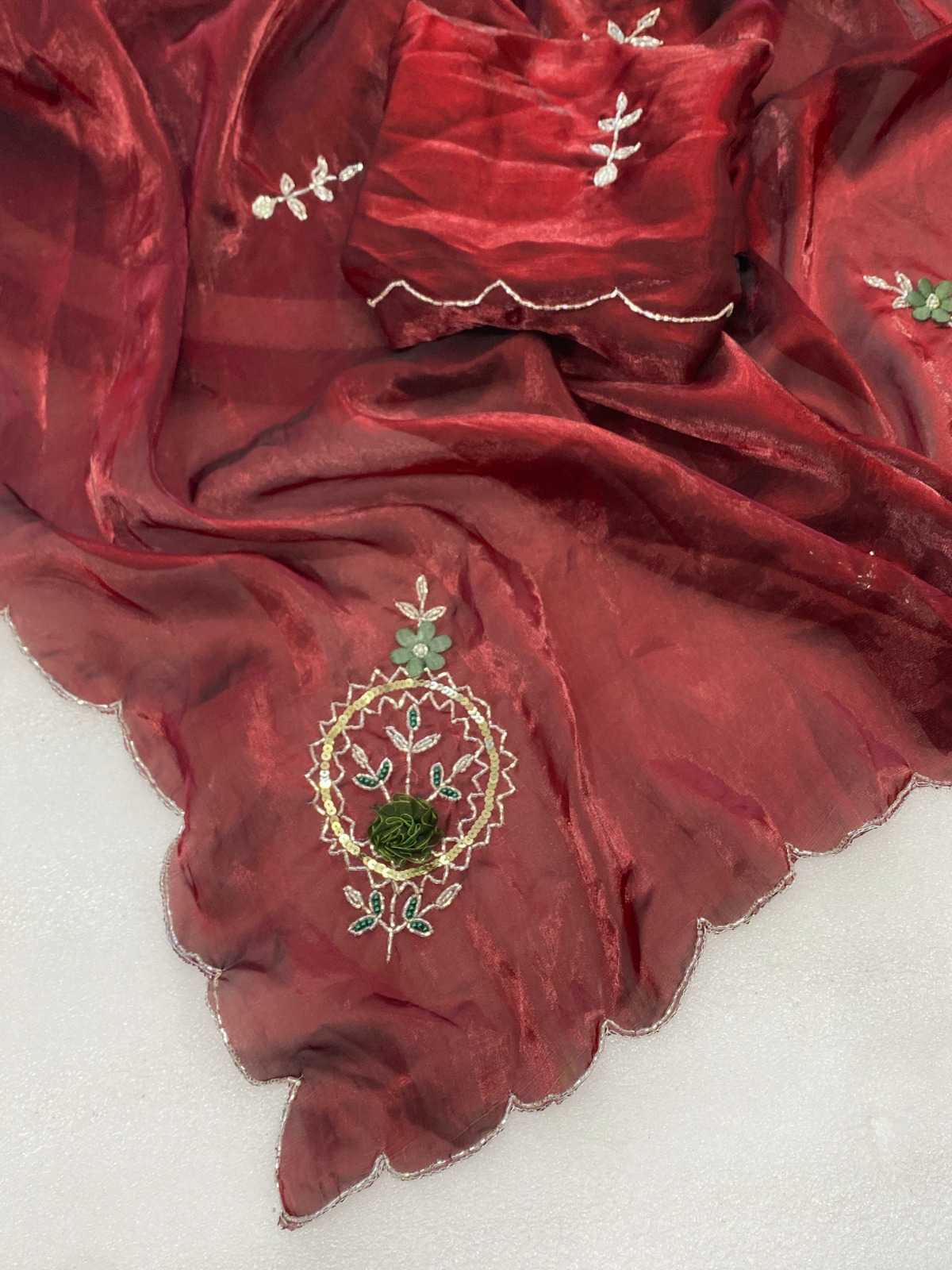 YNF Wholesale Satin Sequence Sarees  | Surat Manufacturer