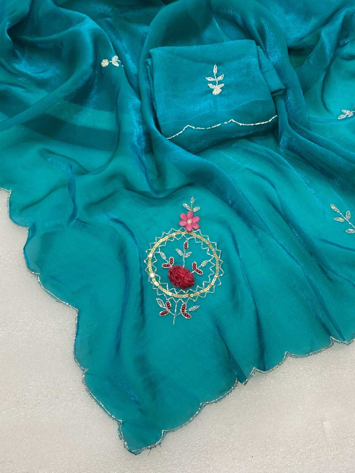 YNF Wholesale Satin Sequence Sarees  | Surat Manufacturer