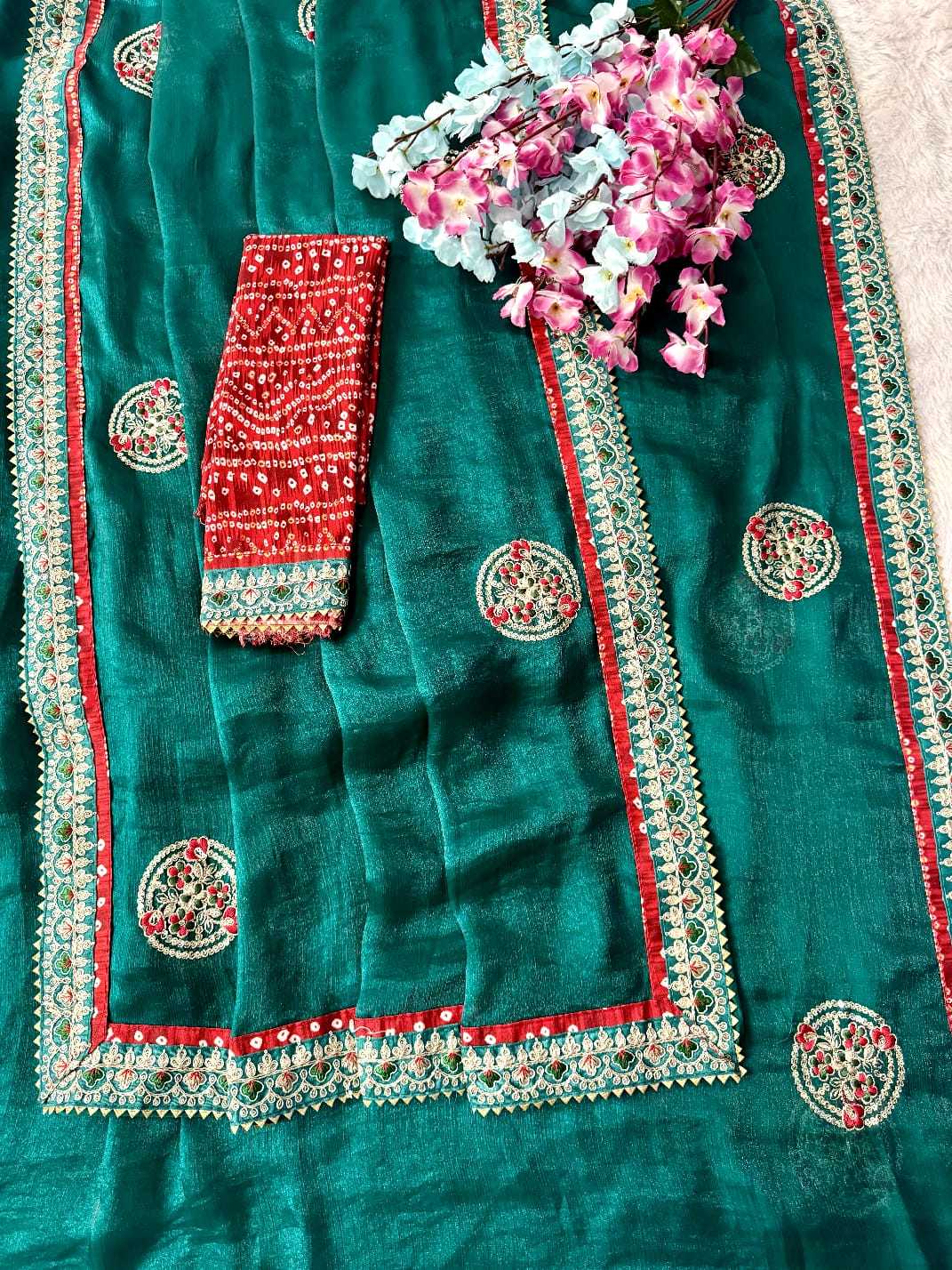 YNF Wholesale Chiffon Sequence Sarees  | Surat Manufacturer