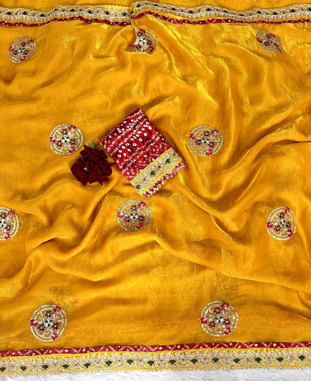 YNF Wholesale Chiffon Sequence Sarees  | Surat Manufacturer