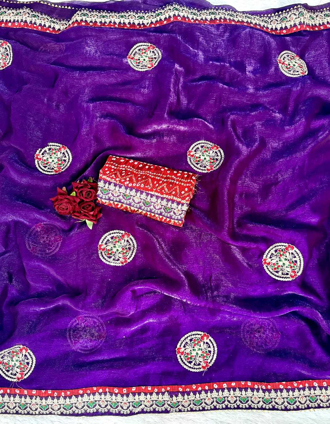 YNF Wholesale Chiffon Sequence Sarees  | Surat Manufacturer