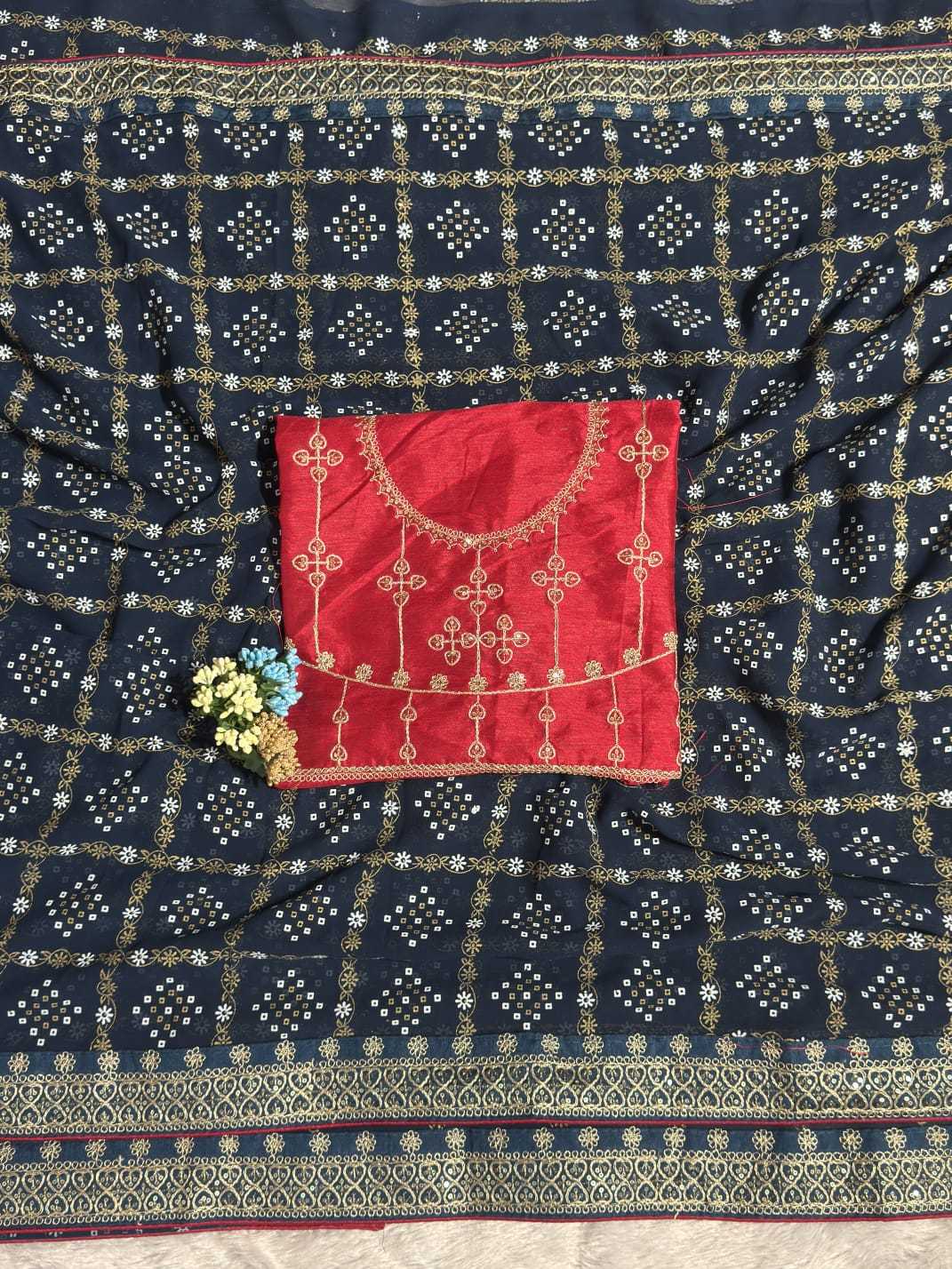 YNF Wholesale Georgette Party Wear Sarees  | Surat Manufacturer
