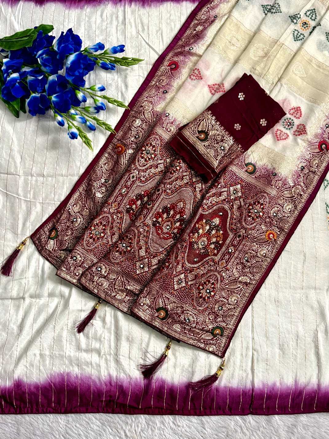YNF Wholesale Dola Silk Banarasi Silk Sarees  | Surat Manufacturer