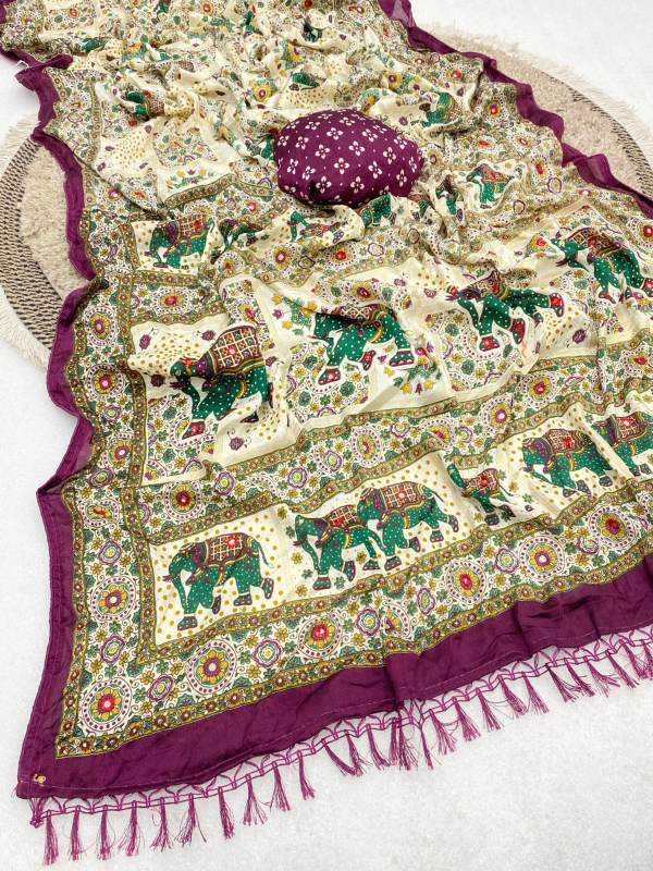 YNF Wholesale Chiffon Printed Sarees  | Surat Manufacturer