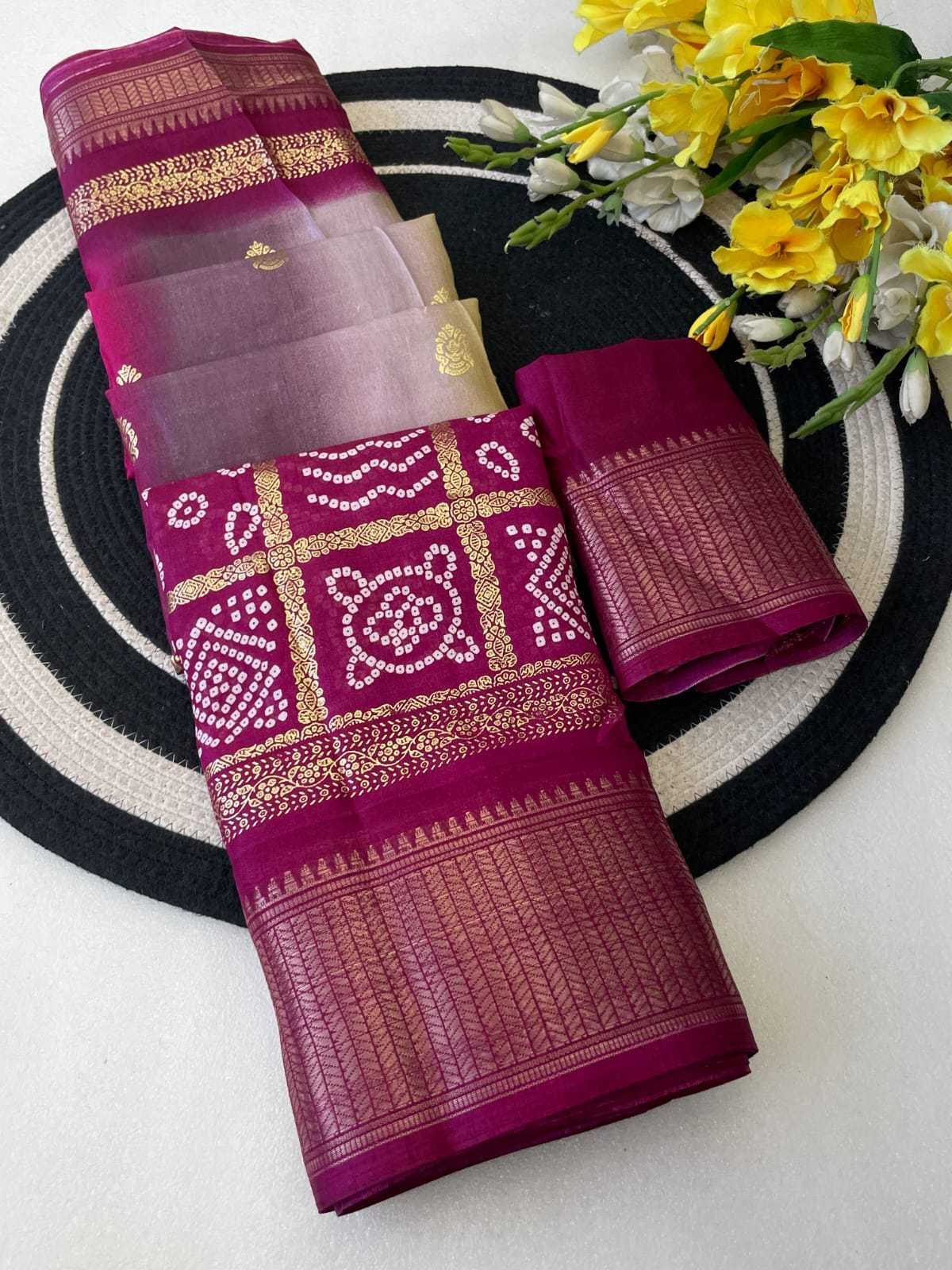 YNF Wholesale Soft Dola Designer Sarees  | Surat Manufacturer