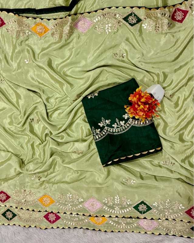 YNF Wholesale Chinon Designer Sarees  | Surat Manufacturer