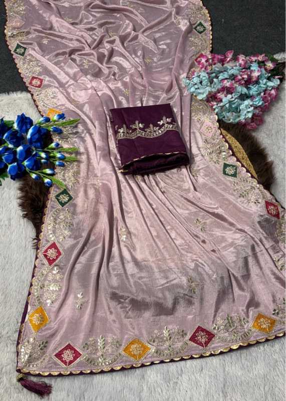 YNF Wholesale Chinon Designer Sarees  | Surat Manufacturer