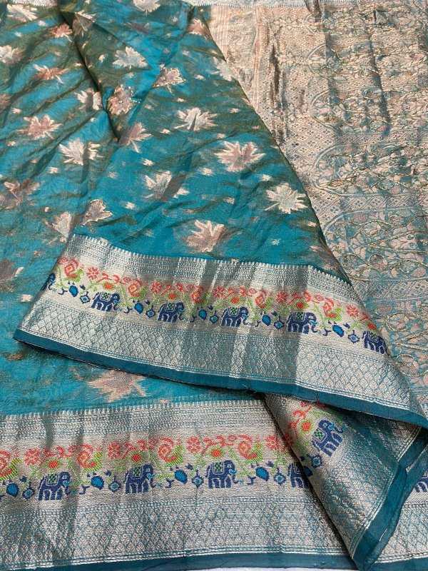 YNF Wholesale Jacquard Fancy Sarees  | Surat Manufacturer
