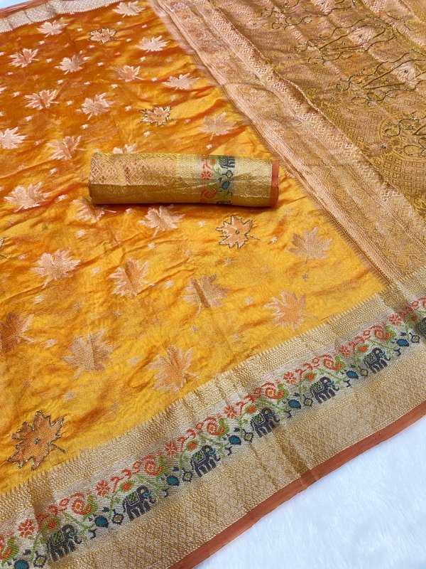 YNF Wholesale Jacquard Fancy Sarees  | Surat Manufacturer