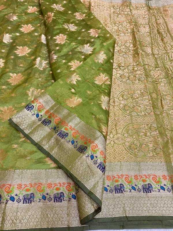 YNF Wholesale Jacquard Fancy Sarees  | Surat Manufacturer