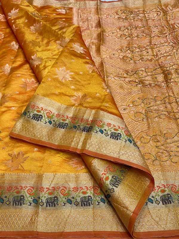 YNF Wholesale Jacquard Fancy Sarees  | Surat Manufacturer