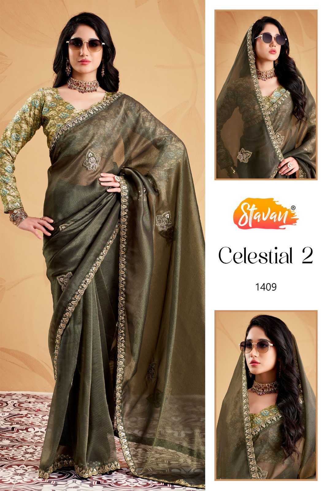 YNF Wholesale Silk Fancy Sarees  | Surat Manufacturer