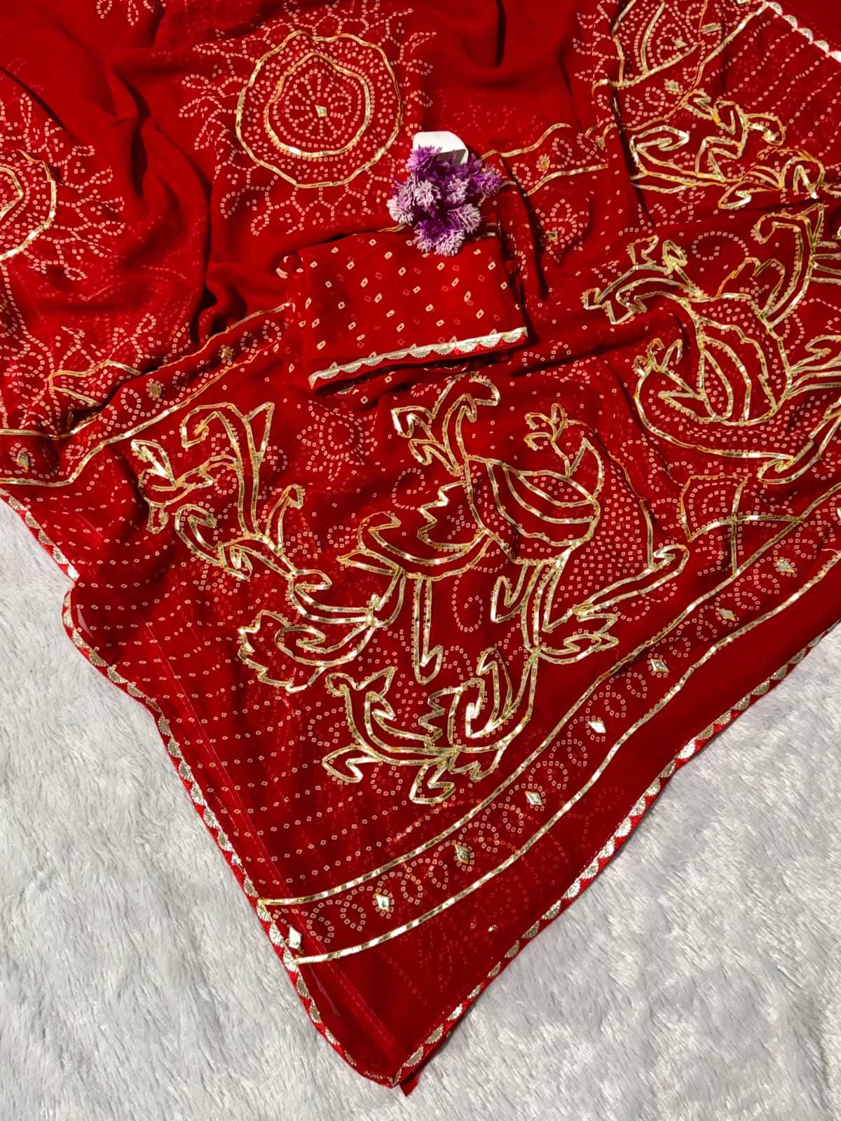 YNF Wholesale Georgette Printed Sarees  | Surat Manufacturer