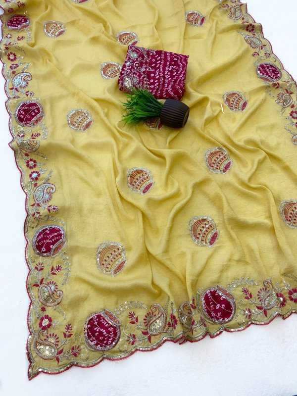 YNF Wholesale Crunchi Sequence Sarees  | Surat Manufacturer