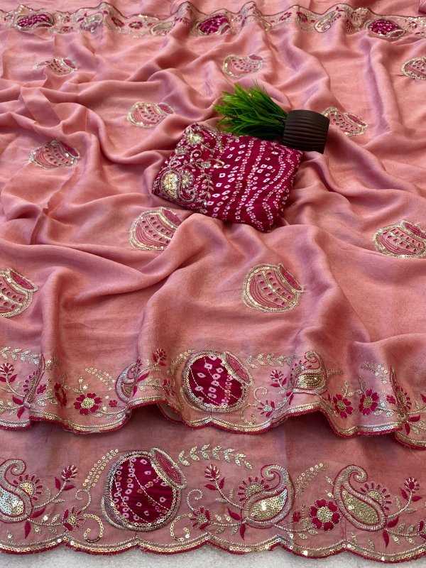 YNF Wholesale Crunchi Sequence Sarees  | Surat Manufacturer