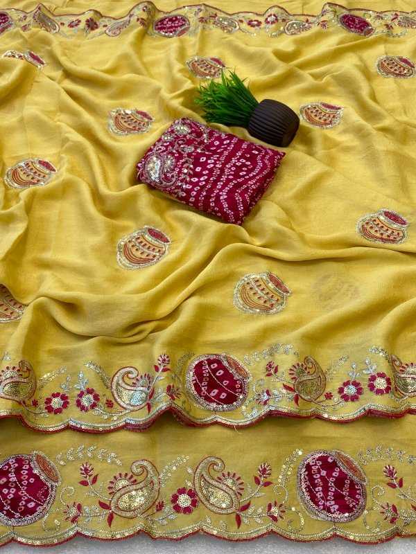 YNF Wholesale Crunchi Sequence Sarees  | Surat Manufacturer