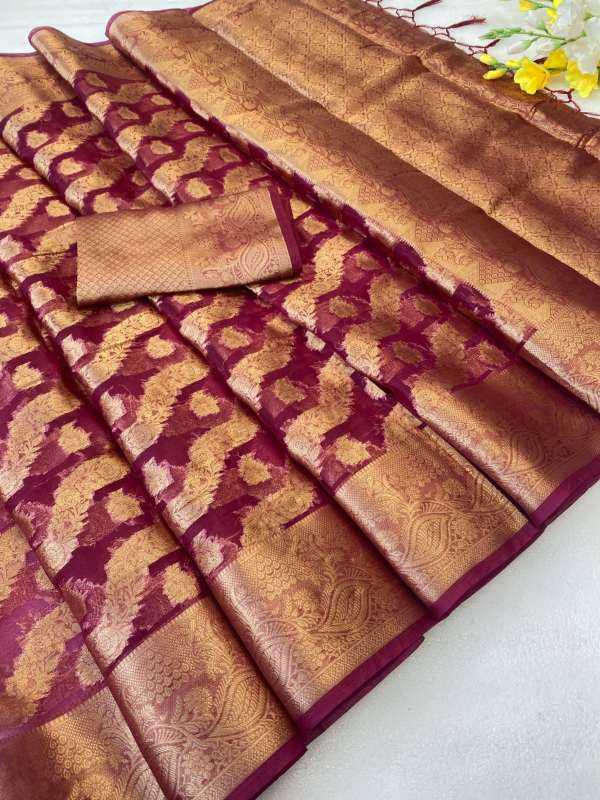 YNF Wholesale Organza Designer Sarees  | Surat Manufacturer