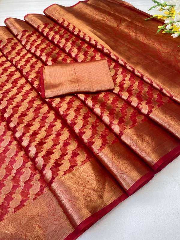 YNF Wholesale Organza Designer Sarees  | Surat Manufacturer