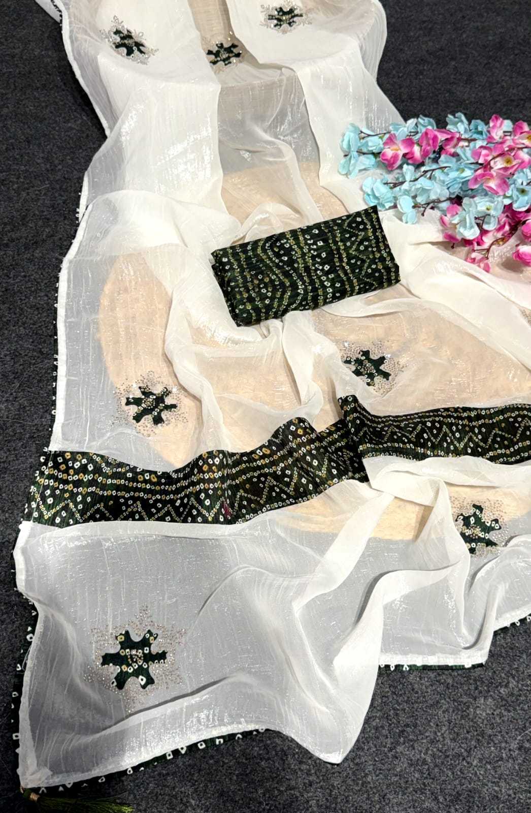 YNF Wholesale Crunchi Fancy Sarees  | Surat Manufacturer