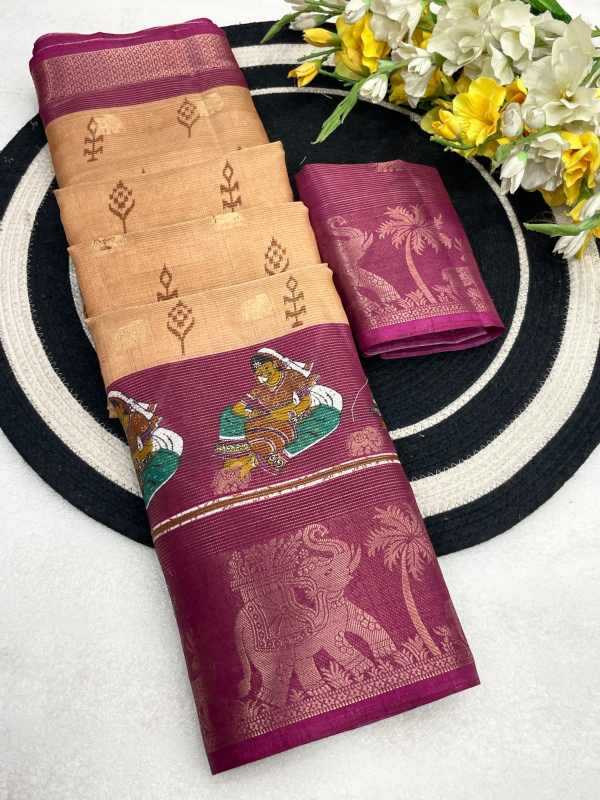 YNF Wholesale Silk Floral Sarees  | Surat Manufacturer