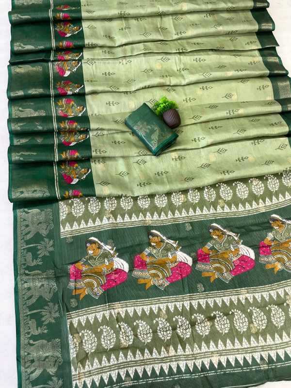 YNF Wholesale Silk Floral Sarees  | Surat Manufacturer
