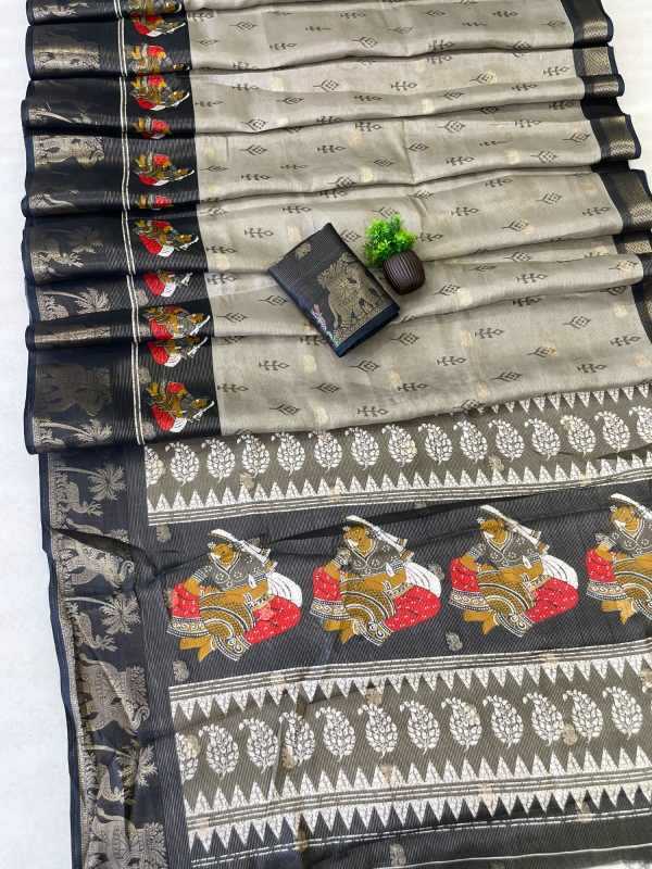YNF Wholesale Silk Floral Sarees  | Surat Manufacturer