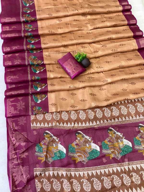 YNF Wholesale Silk Floral Sarees  | Surat Manufacturer