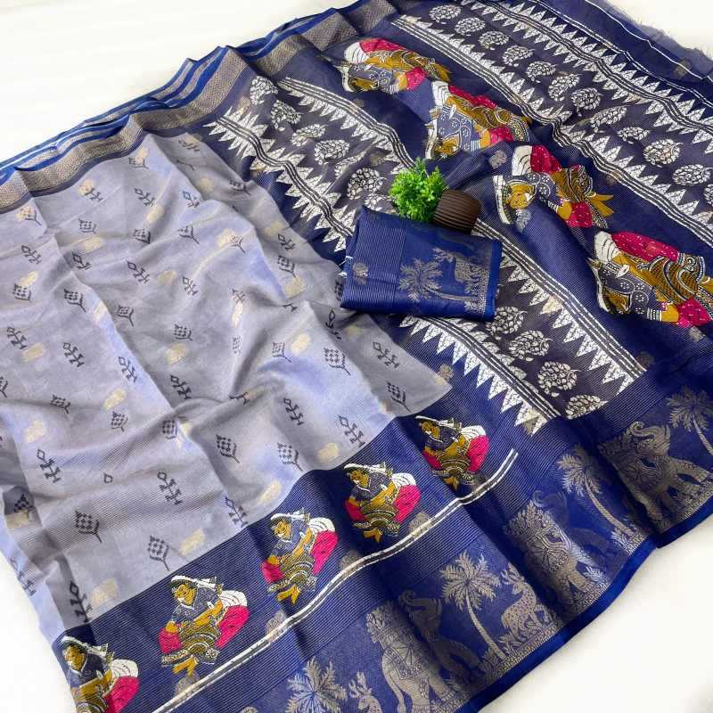 YNF Wholesale Silk Floral Sarees  | Surat Manufacturer