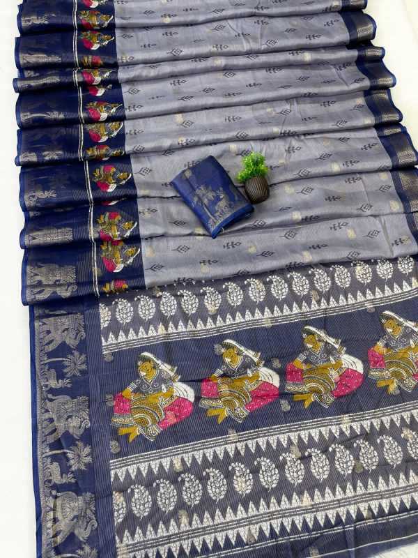 YNF Wholesale Silk Floral Sarees  | Surat Manufacturer