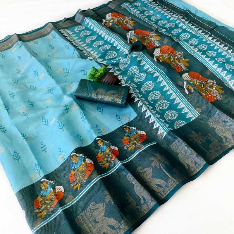 YNF Wholesale Silk Floral Sarees  | Surat Manufacturer