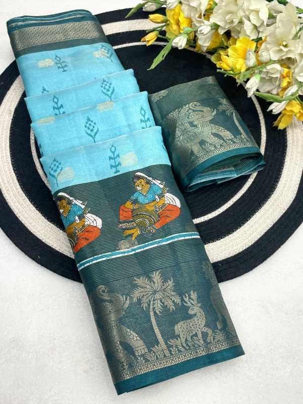 YNF Wholesale Silk Floral Sarees  | Surat Manufacturer