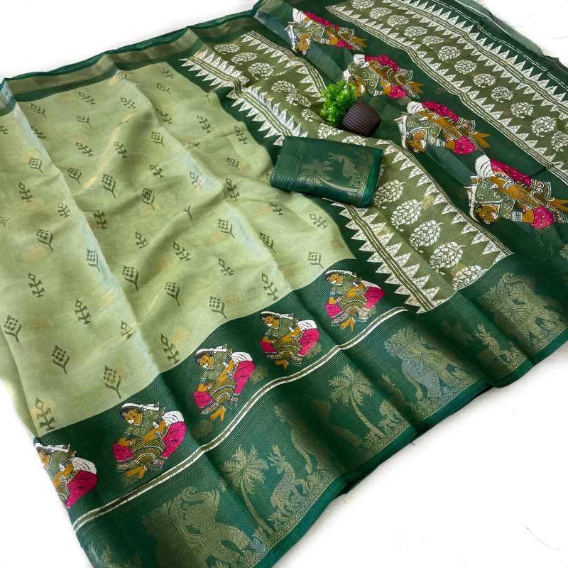 YNF Wholesale Silk Floral Sarees  | Surat Manufacturer