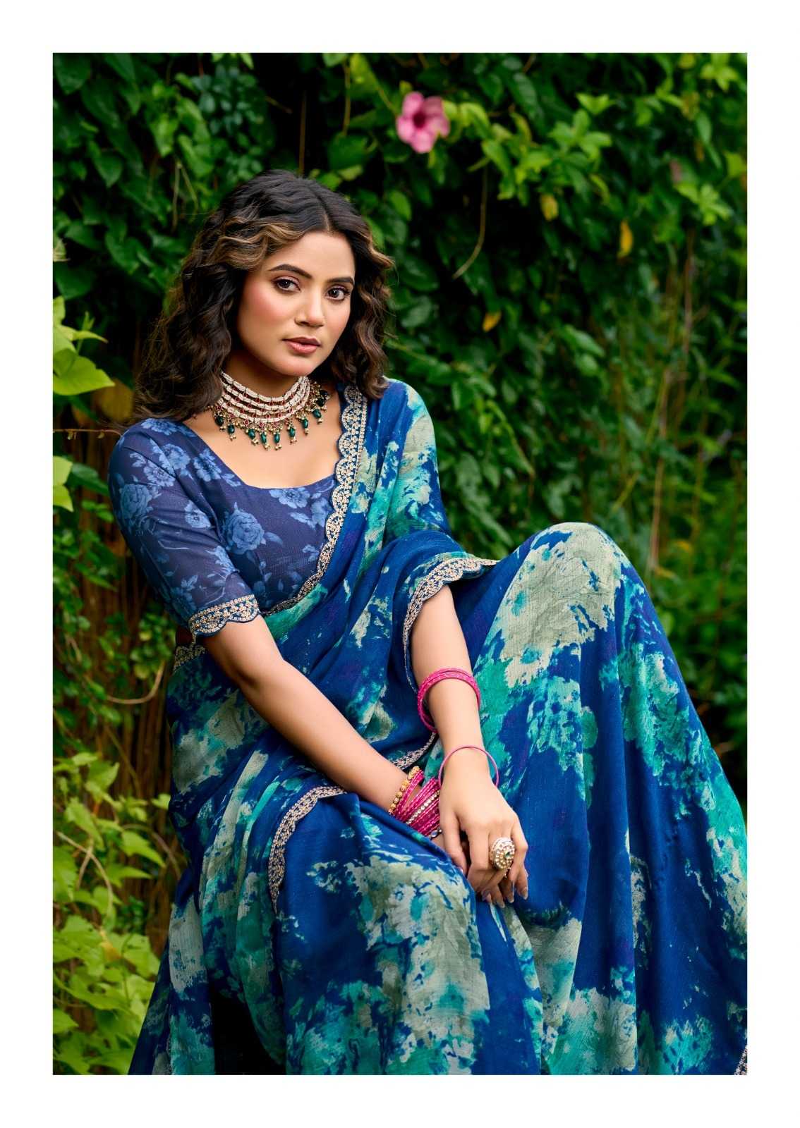YNF Wholesale Chiffon Chiffon Sarees  | Surat Manufacturer