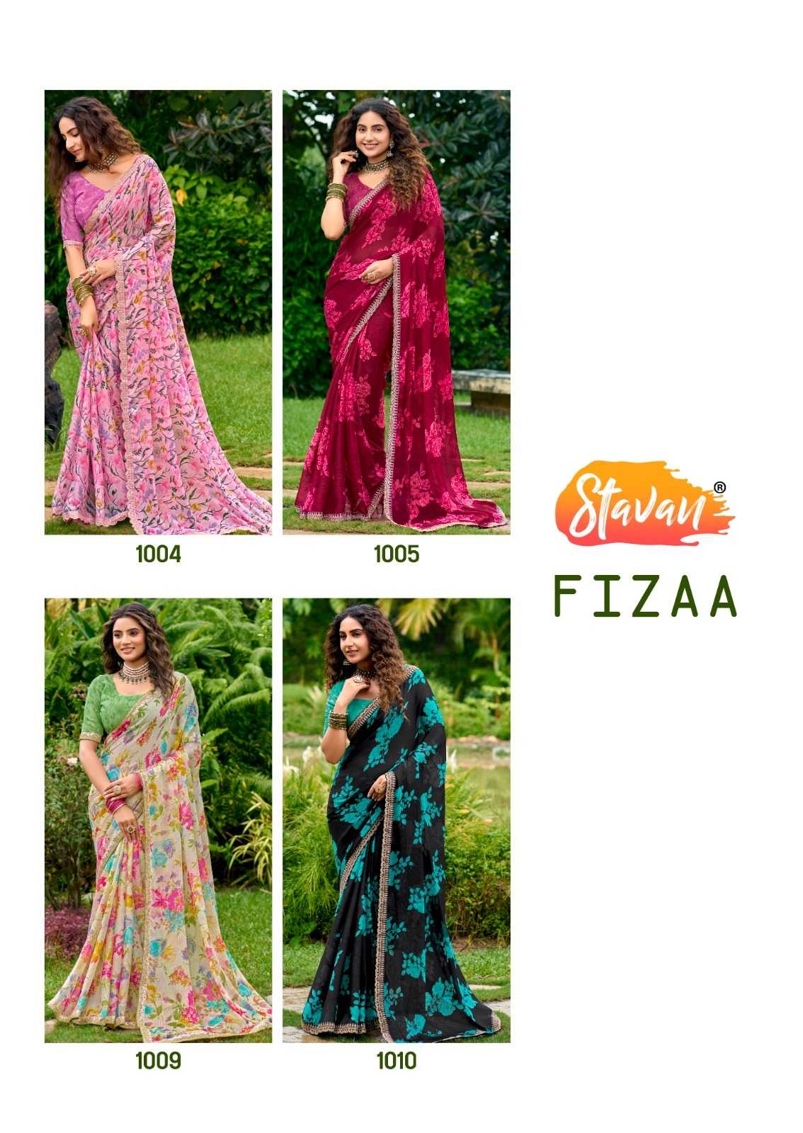 YNF Wholesale Chiffon Chiffon Sarees  | Surat Manufacturer