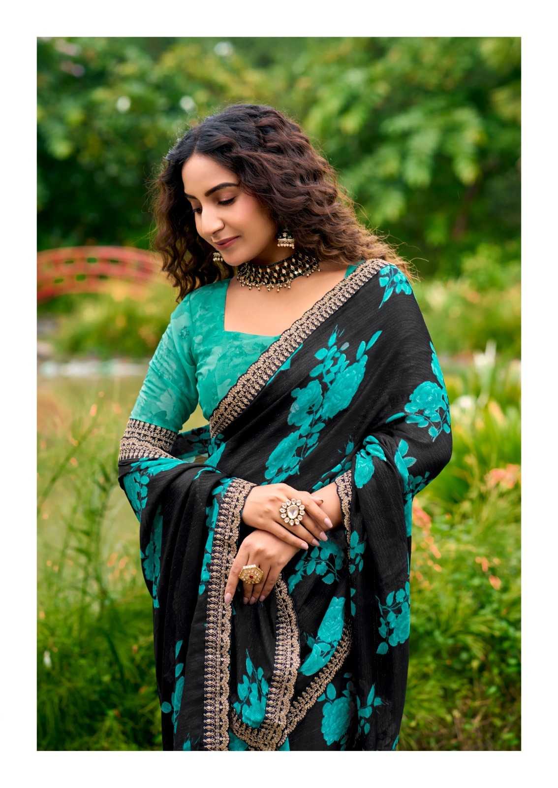 YNF Wholesale Chiffon Chiffon Sarees  | Surat Manufacturer