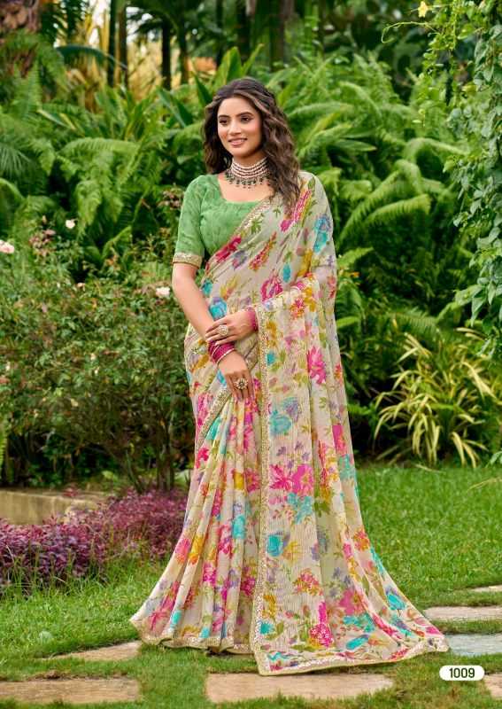 YNF Wholesale Chiffon Chiffon Sarees  | Surat Manufacturer