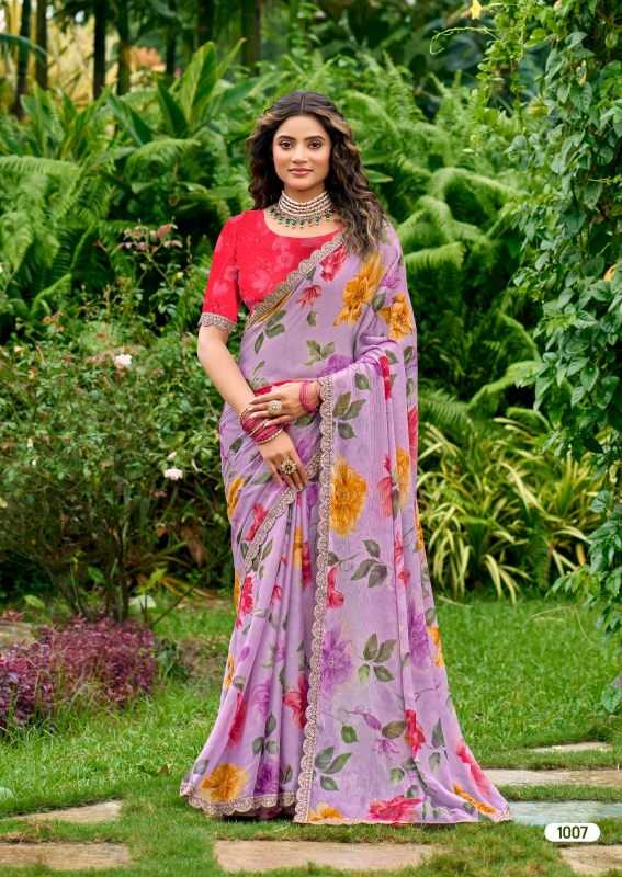 YNF Wholesale Chiffon Chiffon Sarees  | Surat Manufacturer