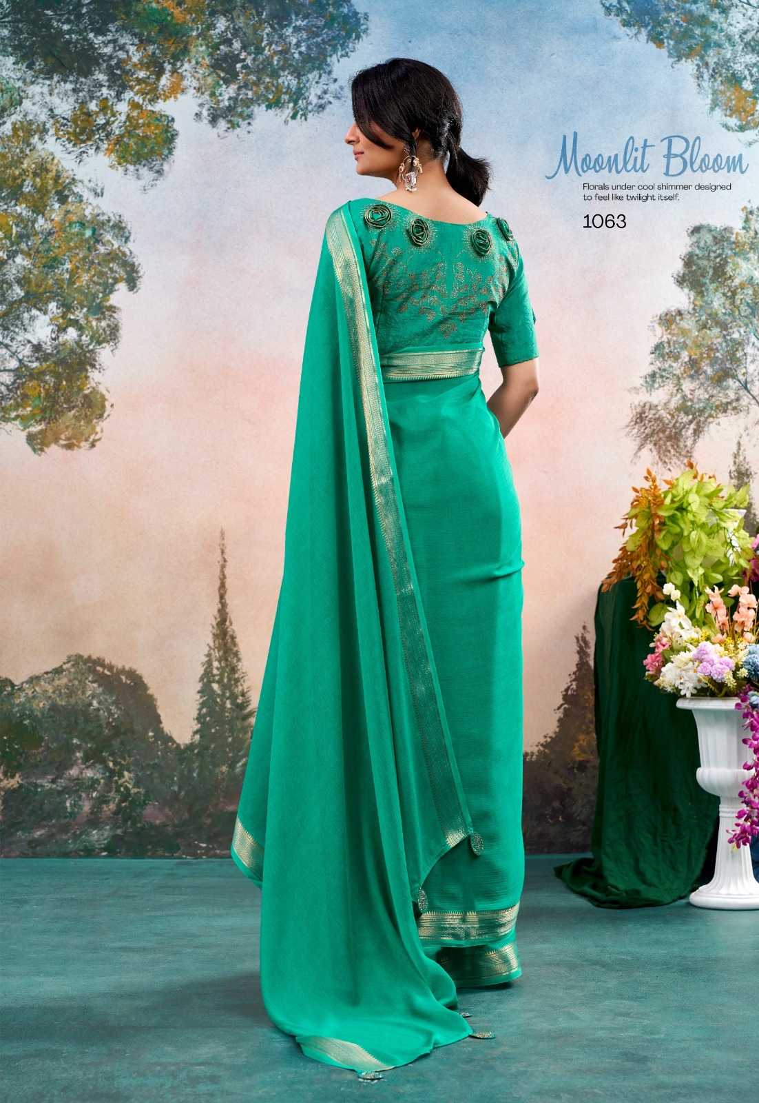 YNF Wholesale Chinon Designer Sarees KESH514 JANKI | Surat Manufacturer